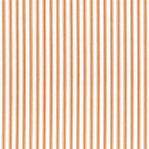 Ticking Stripe 1 Orange Curtain Tie Backs